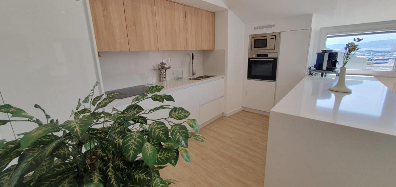 Atico En Apartamentos O Grove Centro Eksteriør billede